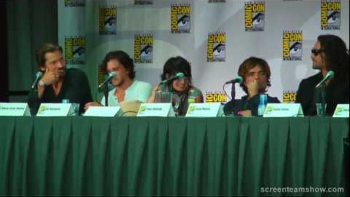 Game of Thrones SD Comic Con 2011 Panel Pt 1
