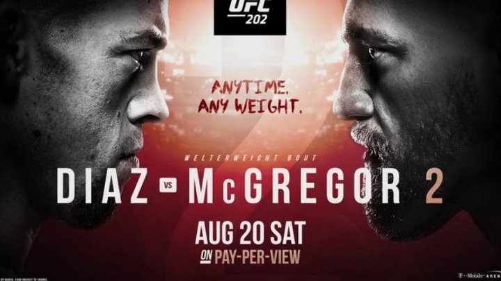 Конор Макгрегор vs. Нейт Диаз / Nate Diaz vs. Conor McGregor (UFC 202)