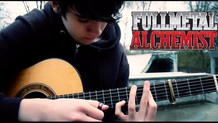 FullMetal Alchemist OP 1 - Again by Yui (Fingerstyle Guitar Cover by Eddie van der Meer)