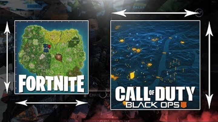 black ops 4 battle royale blackout map size vs fortnite bo4 gameplay - size of fortnite pc game