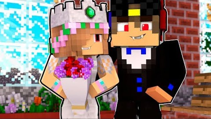 Вампир и Девушка Свадьба Майнкрафт Выживание Мод Моды Видео Мультик для детей в Майнкрафте Minecraft