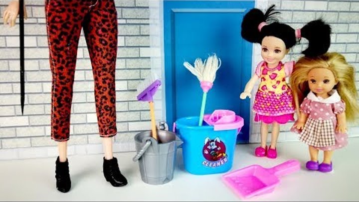 СТРОГОЕ НАКАЗАНИЕ Мультик #Барби Катя Школа Девочки Играют В Куклы IkuklaTV