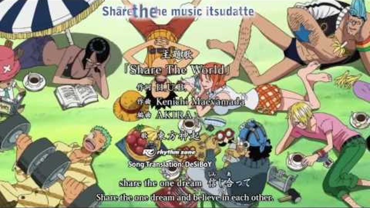 One Piece OP 11 - 『 Share the World 』(subbed)
