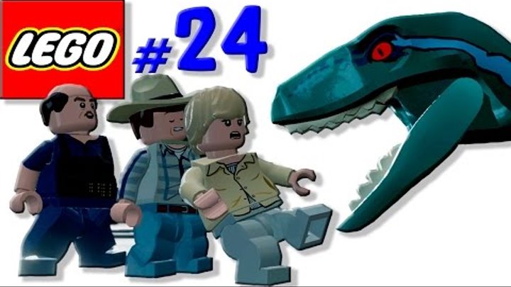 Лего мультик игра про динозавров Мир Юрского периода [24] Центр выращивания динозавров