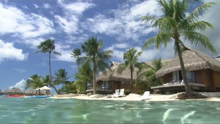 Релакс видео Райская Музыка море острова Это Таити Paradise Music