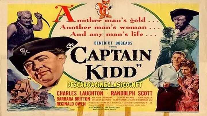 Капитан Кидд (Роулэнд В. Ли) [1945, США, Приключение, Драма]