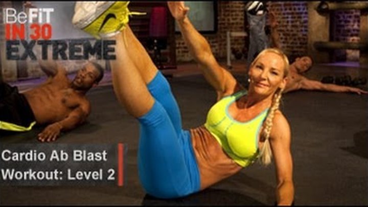 Cardio Ab Blast Workout | Level 2- BeFit in 30 Extreme