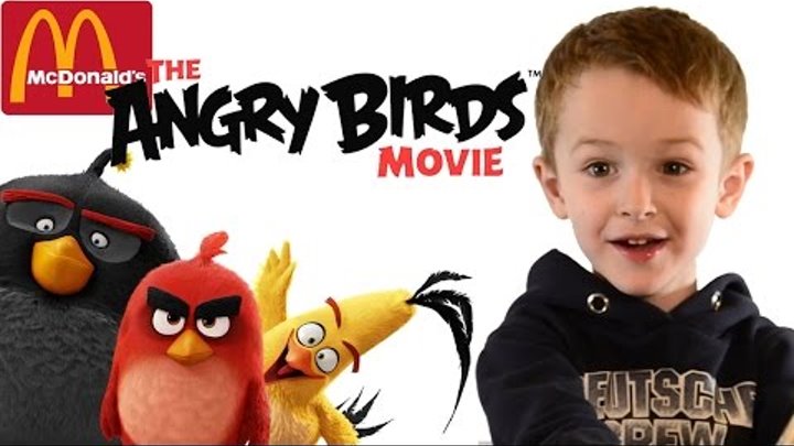 Сейчас в Макдональдс: Энгри бёрдс Май 2016 McDonalds Happy meal Angry birds May 2016