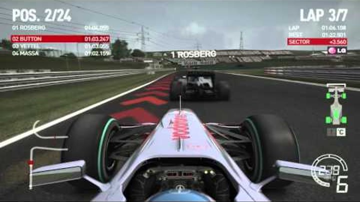F1 2010 - gameplay pc HD