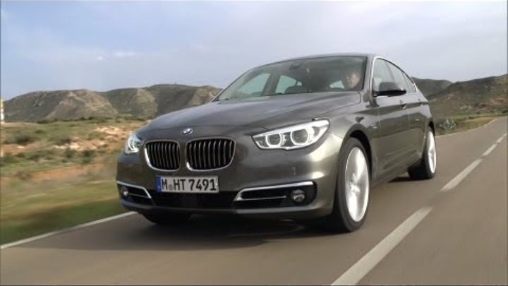New BMW 5 Series GT Facelift - Details & Driving [HD]