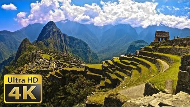 ♫♫♫ Beautiful Places of This Planet in Ultra HD ♥ Peru ♥ Machu Picchu ♥ "Tarantino" Music