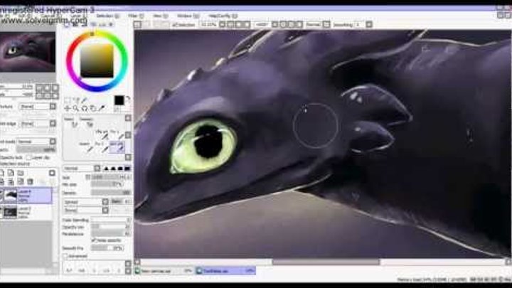 Toothless (Dreamworks "How To Train Your Dragon") - Fan Art