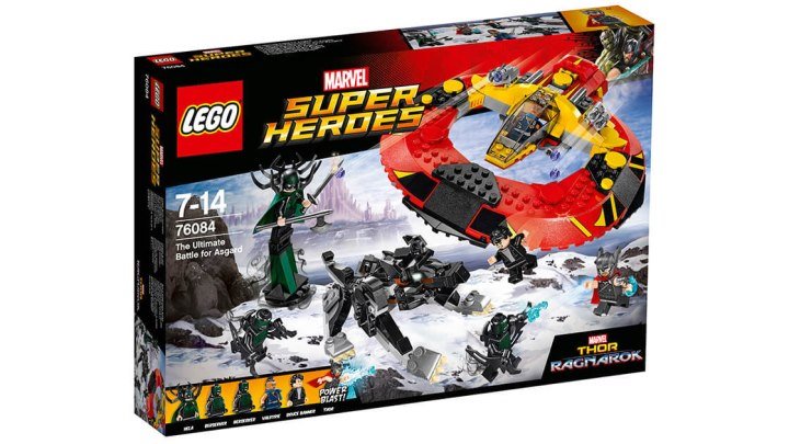 LEGO Super Heroes 76084 Решающая битва за Асгард Обзор Лего Супергерои 2017 Тор Рагнарёк