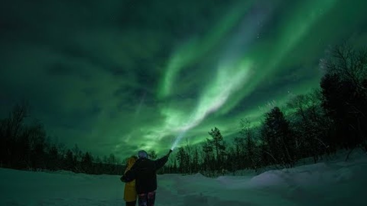Северное Сияние над Мурманской областью | Northern Lights over the Murmansk region - 28.02.19