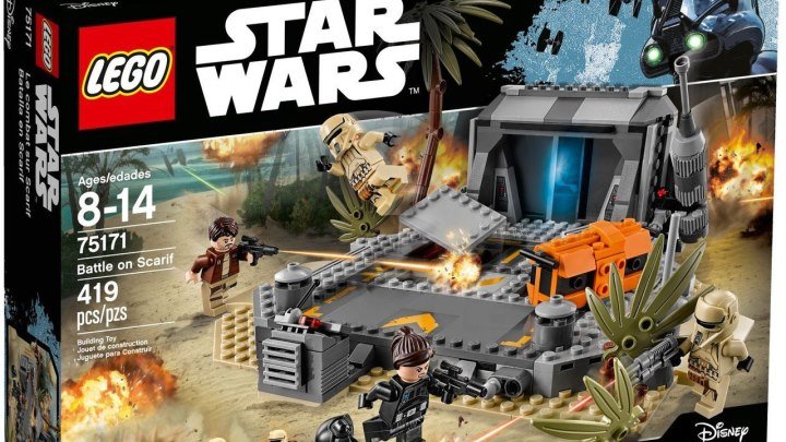 LEGO Star Wars 75171 Битва на Скарифе - Обзор Лего Звёздные войны (1)