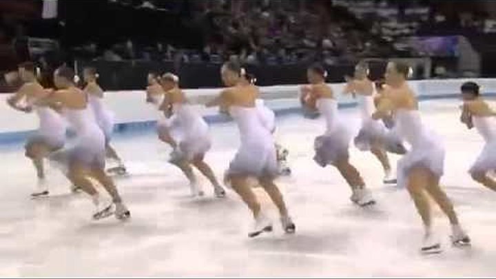Когда эти 16 русских девушек вышли на лёд, я прилипла к экрану! ГОРЖУСЬ