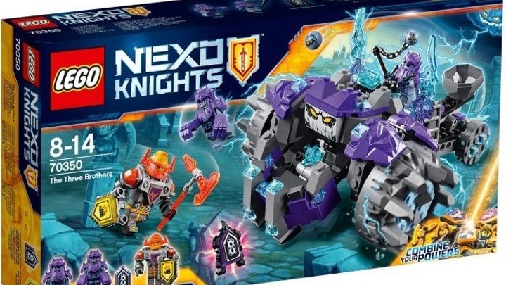 LEGO Nexo Knights 70350 Три Брата Обзор новинки Лего Нексо Найтс 3 сезон