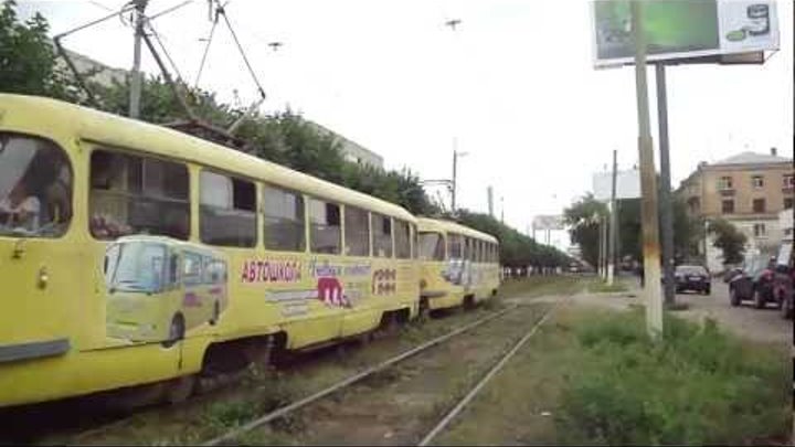 Exclusive: Trams in Tver, Russia(Трамваи в г. Тверь) 2010