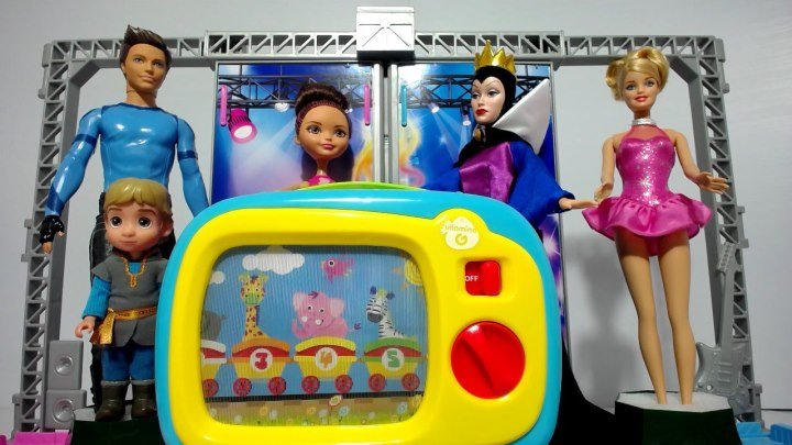Куклы Барби и Принцессы Диснея Мультфильмы ТВ Прямой Эфир 20180522