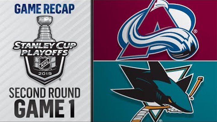 Burns nets four points to lead Sharks to Game 1 win