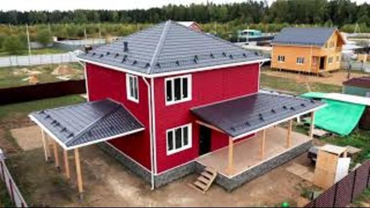 Строительство дома из SIP-панелей по Канадской технологии
