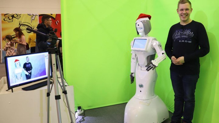 Новогоднее путешествие 3 сезон 7 выпуск на фестивале роботов RoboStars в Барнауле 2019 год