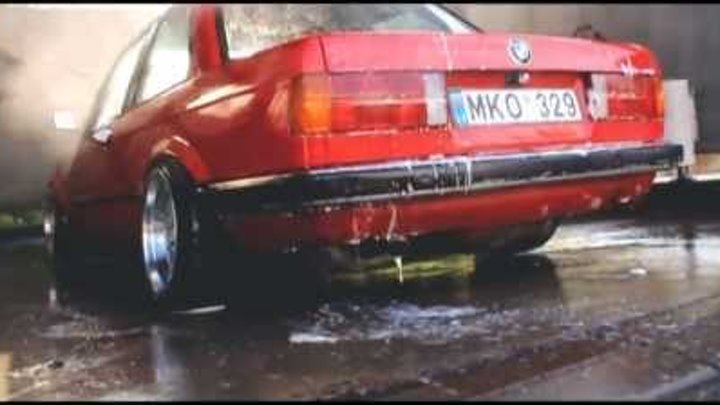 The Red BMW E30 / Kaunas, Lithuania