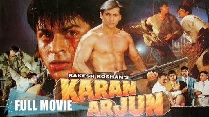 Индийский фильм_ Каран и Арджун _ Karan and Arjun (1995) Шарукх кухан и салман