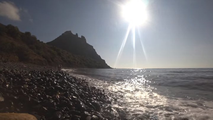 Солнце Море Дикий пляж. Любимый Крым
