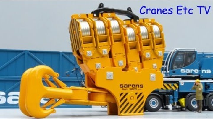 WSI Sarens SGC-120 Ring Crane by Cranes Etc TV