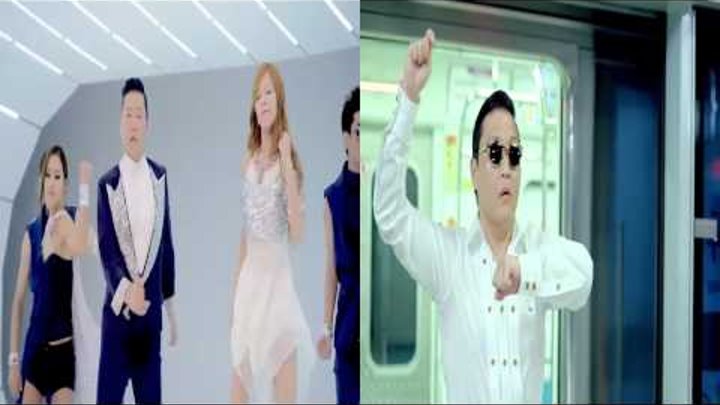 El baile de la Yegua y El Baile del Caballo - PSY Gangnam Style