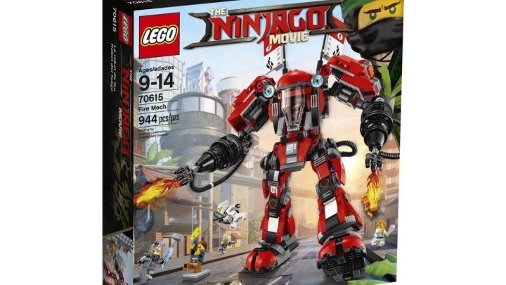 LEGO Ninjago 70615 Огненный Робот Кая Лего Ниндзяго Фильм Обзор