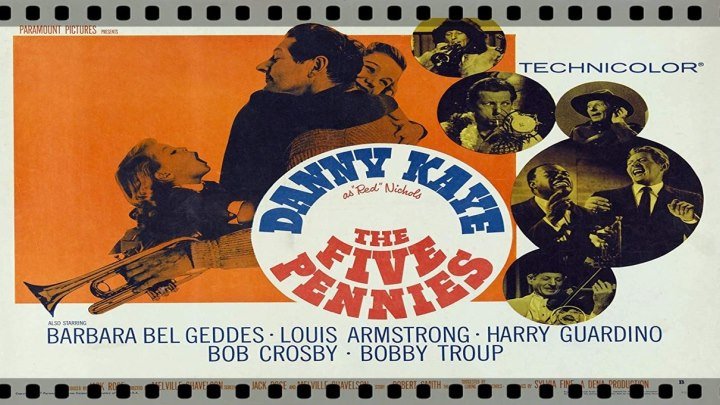 The Five Pennies (1959) Danny Kaye, Barbara Bel Geddes, Louis Armstrong смо...