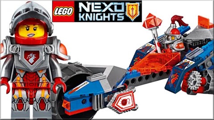 LEGO Nexo Knights 70319 Молниеносная машина Мэйси Обзор. Лего Нексо Найтс новый Щит Нексо Силы