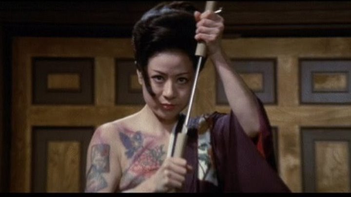 История женщины-якудза (Япония 1973) 16+ Криминальная драма, Боевик, Триллер