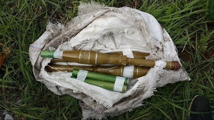 Схрон с оружием нашли в Краснолиманском районе