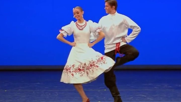 Русский танец "Лето". Балет Игоря Моисеева. Впечатляет!