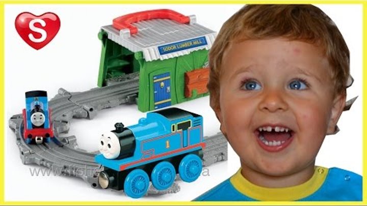 Томас и Его Друзья ЛЕСОПИЛКА Паровозик #Томас Видео Для Детей Trains Toys Thomas and Friends Sawmill