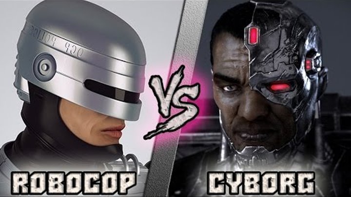 Robocop vs Cyborg (DC) / Робокоп (Робот-полицейский) vs Киборг (DC) Кто кого? bezdarno