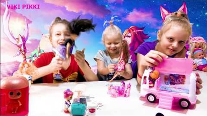КУКЛЫ ЛОЛ и Барби на ПИКНИКЕ в Авто-домике! Куклы LOL SURPRISE Baby Dolls BARBIE Мультик с игрушками