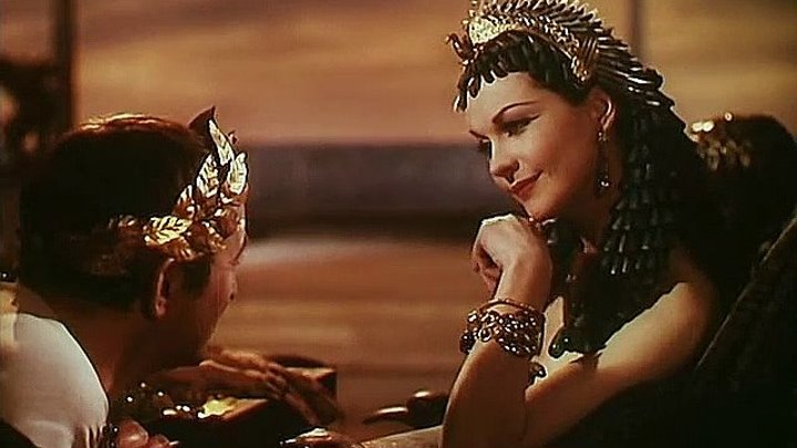 Цезарь и Клеопатра-(В ролях: Вивьен Ли)-(1ч.) / Caesar and Cleopatra (Габриель Паскаль /Gabriel Pascal) [1945 г., Исторический]