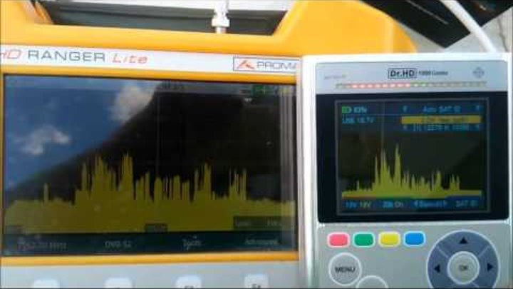 Сравнение спектров Promax HD Ranger и Dr.HD 1000 Combo