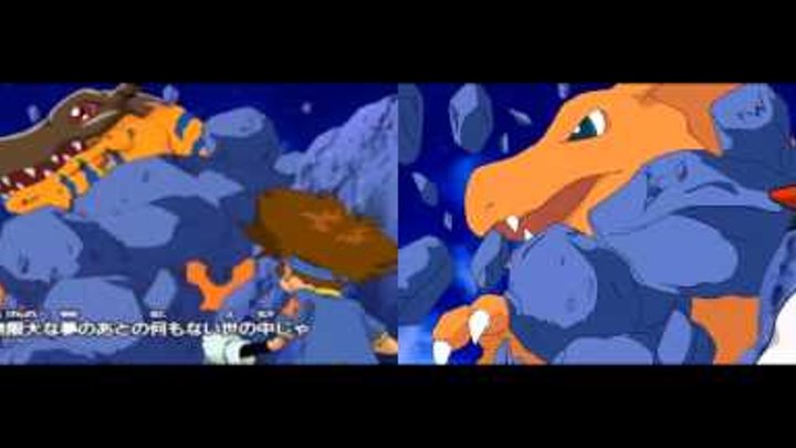 Digimon season 1 opening song (with Pokemon)