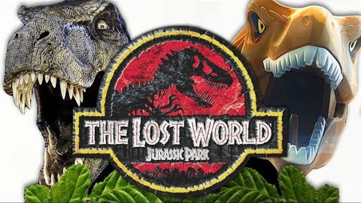 Лего мультик про динозавров против кино | Парк юрского периода 2 | Lego vs Movie | Лего динозавры