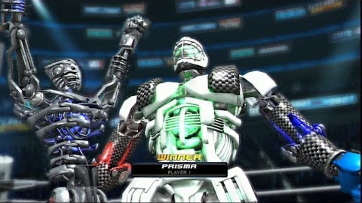 REAL STEEL WORLD ROBOT BOXING-PRISMA РВЕТ ВСЕХ(ЖИВАЯ СТАЛЬ)