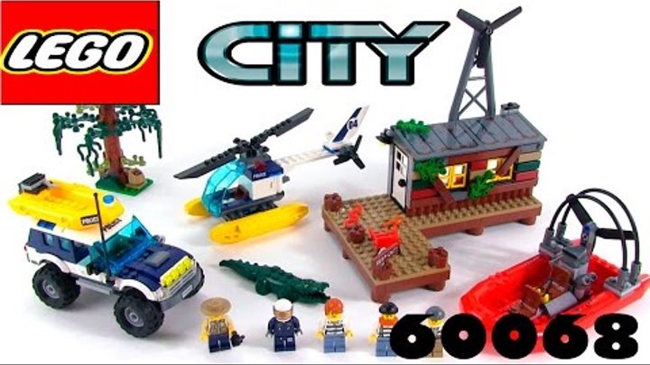 LEGO City 60068 Crooks Hideout Секретное убежище воришек