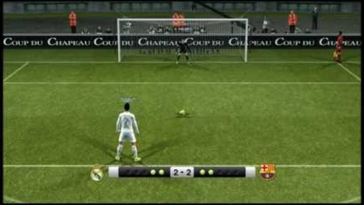 PES 2012 - Penalty Shootout [Real Madrid vs Barcelona]