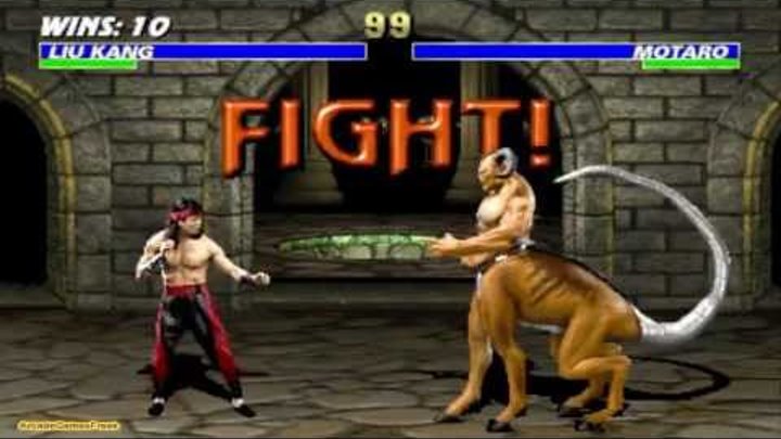 Mortal Kombat 3 Liu Kang Gameplay Playthrough