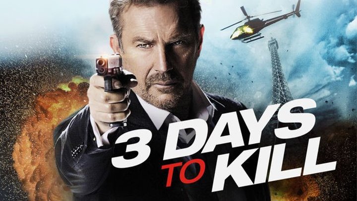 3 дня на убийство (2014).HD(боевик, триллер, драма, комедия)