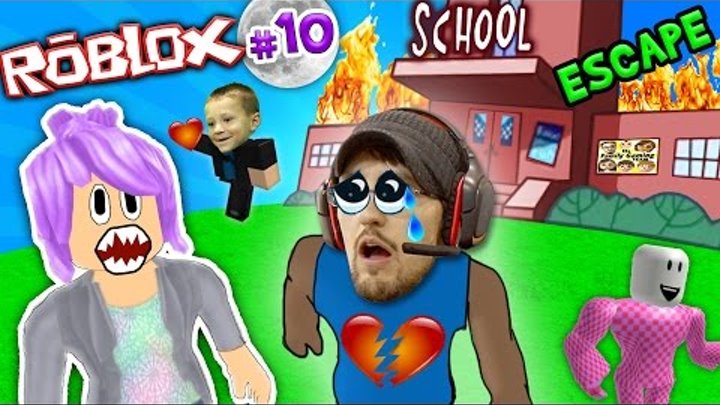 Chase Stole My Best Friend Roblox 10 Escape From School Obby - chase stole my best friend roblox 10 escape from school obby fgteev weird roleplay